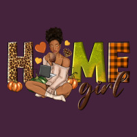 Home Girl Fall Afro Girl Premium Tee | Teevron