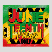 Juneteenth Vibes Only Tumbler Zipper Hoodie | Teevron