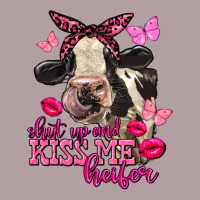 Valentine's Day Shut Up And Kiss Me Holstein Cow Vintage Hoodie | Teevron