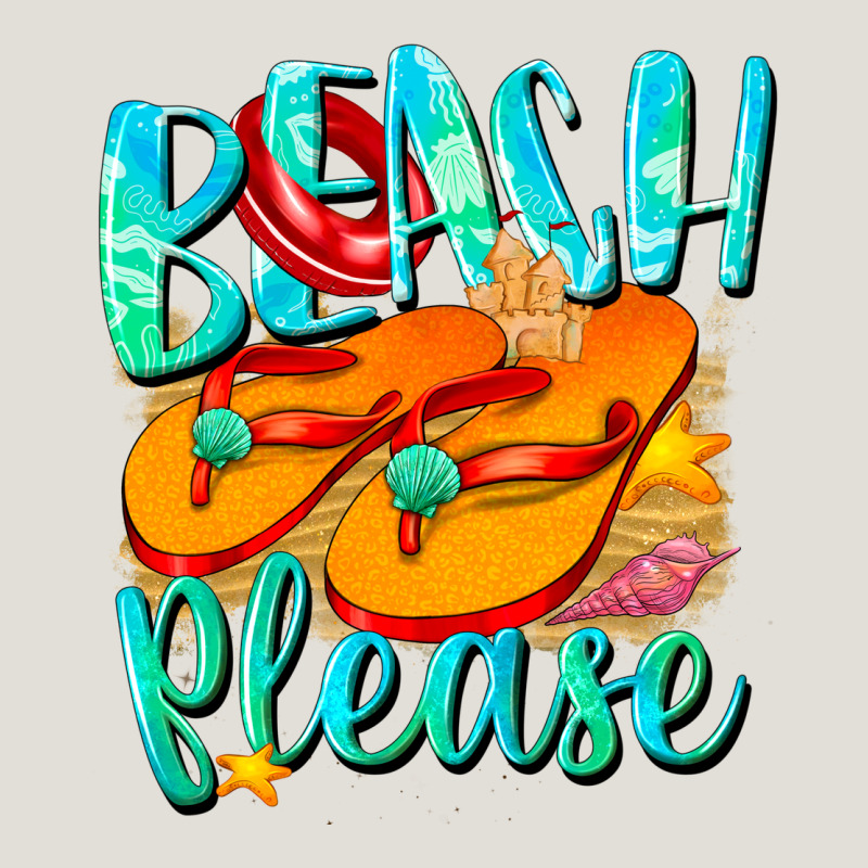 Beach Please Heavy Core Tee by NancyCooperArtShop | Teevron
