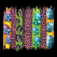 Easter Eggs And Leopard Brushstrokes Heavyweight Sweatshirt | Teevron