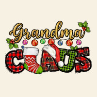 Grandma Claus With Christmas Gift Sock Mother's Vintage Tee | Teevron