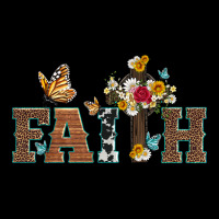 Faith Cross And Butterfly With Sunflower Leopard And Roses Heavyweight Sweatshirt | Teevron