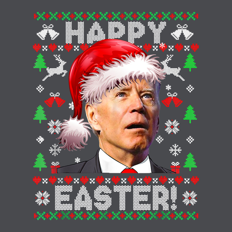 Santa Joe Biden Happy Easter Ugly Christmas Zipper Hoodie by maiPhamDesign | Teevron