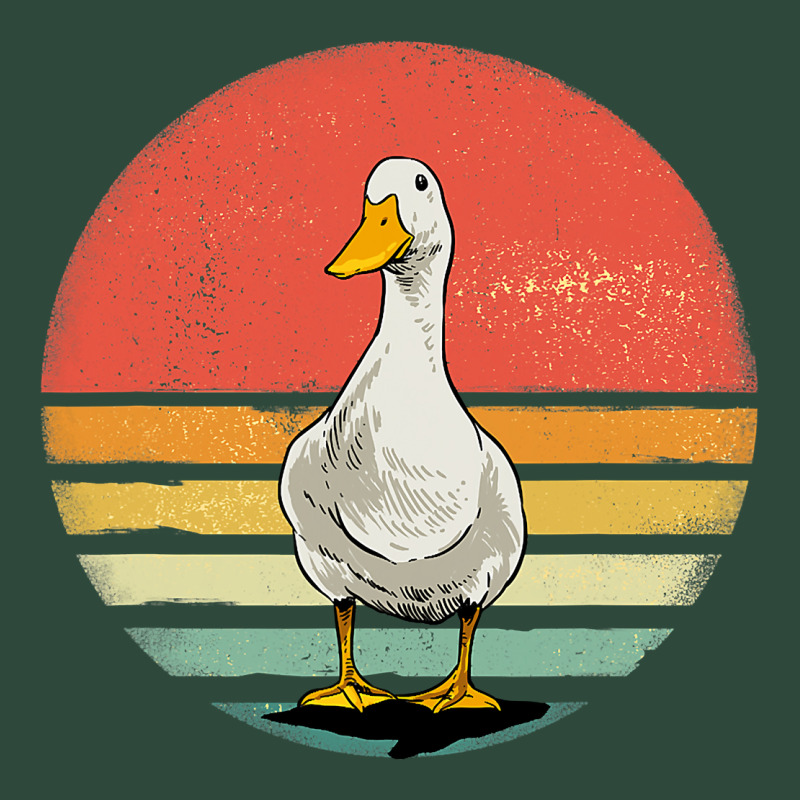 Retro Vintage Duck Zipper Hoodie by maiPhamDesign | Teevron