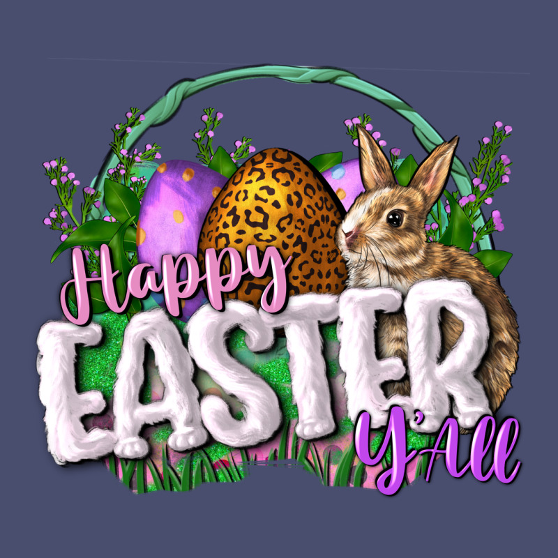 Happy Eashappy Easter Y'all Easter Day Vintage Tee by CowGirlArtShop | Teevron