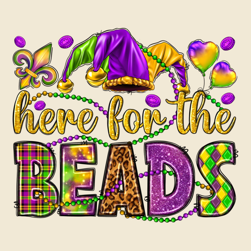 Here For The Beads Ladies Tee by HowdyJamesFarm | Teevron