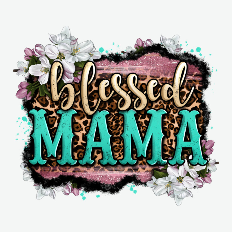 Blessed Mama Urban Heavy Tee by OliviaCreatesArt | Teevron