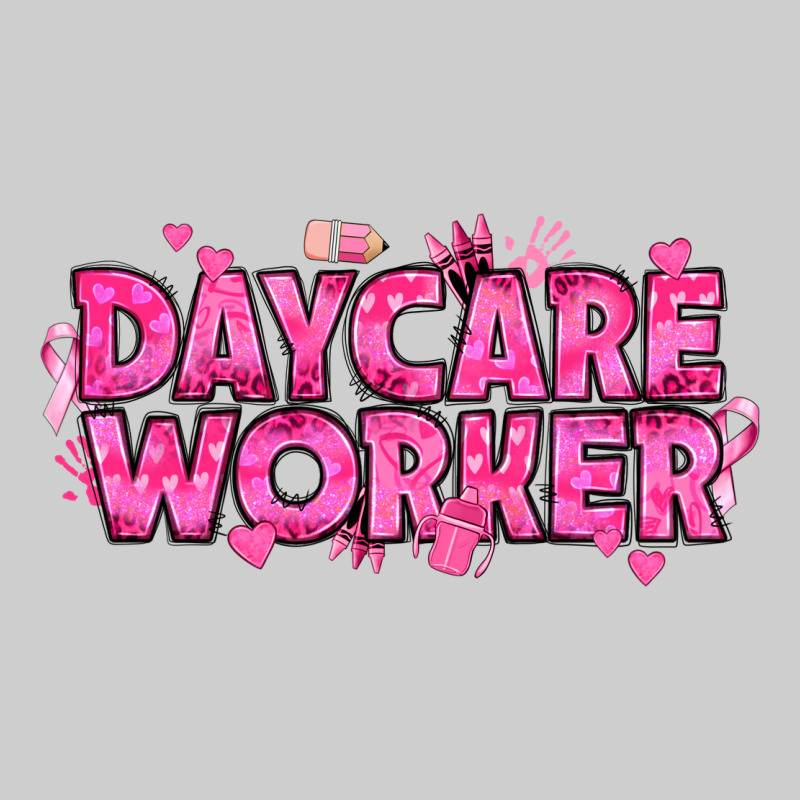 Breast Cancer Daycare Worker Premium Tee by texasbilliewilder | Teevron