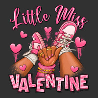 Little Miss Valentine Afro Kid Sneakers Urban Heavy Tee | Teevron