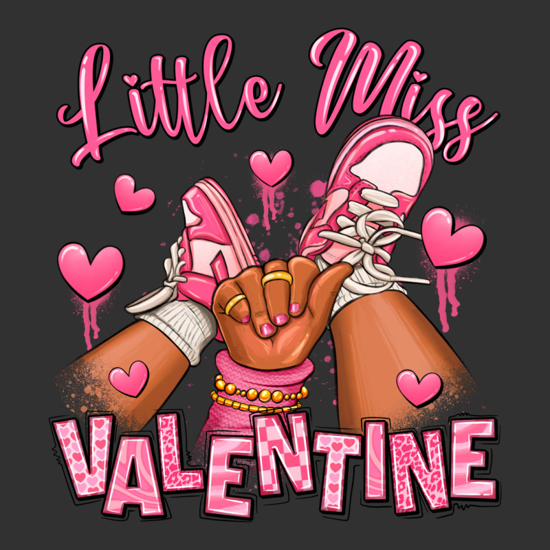 Little Miss Valentine Afro Kid Sneakers Urban Heavy Tee by RanaPortraitStore | Teevron