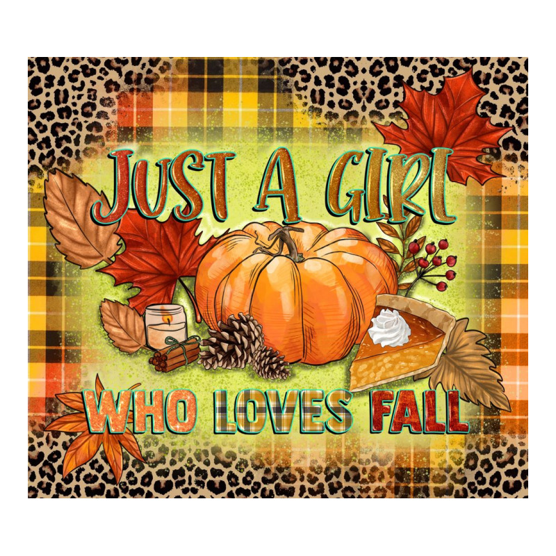 Just A Girl Who Loves Fall Premium Tee by NancyCooperArtShop | Teevron