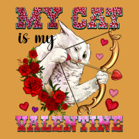 My Cat Is My Valentine Urban Heavy Tee | Teevron
