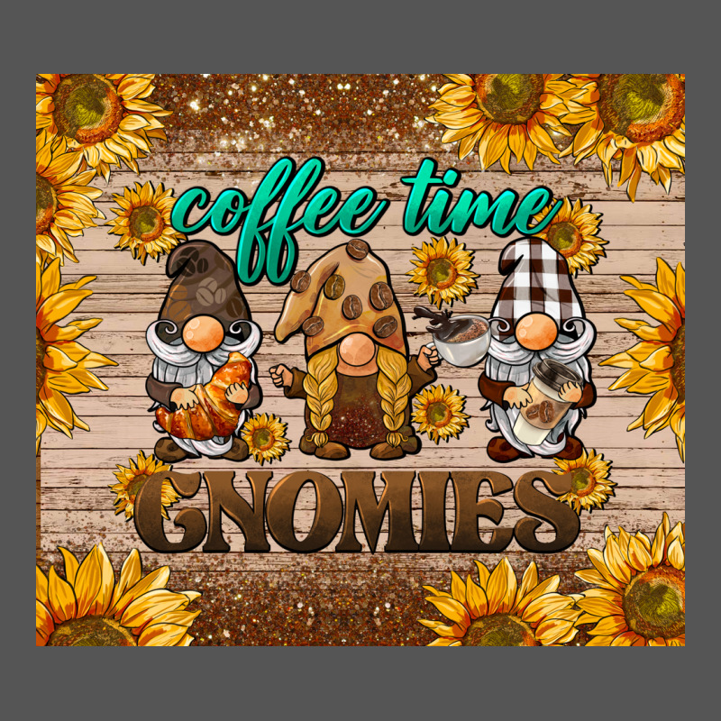 Coffee Time Gnomies Zipper Hoodie by BarkalooDesign | Teevron