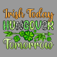 St. Patrick's Irish Today Hungover Tomorrow Vintage Hoodie | Teevron