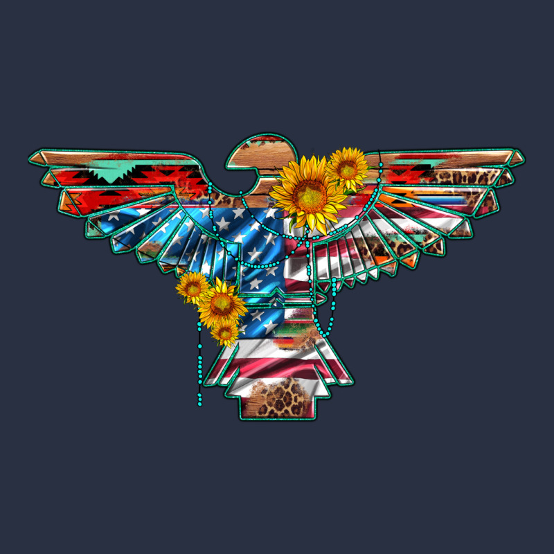 Thunderbird With Usa Flag And Sunflowers Heavyweight Sweatshirt by Artiststas | Teevron