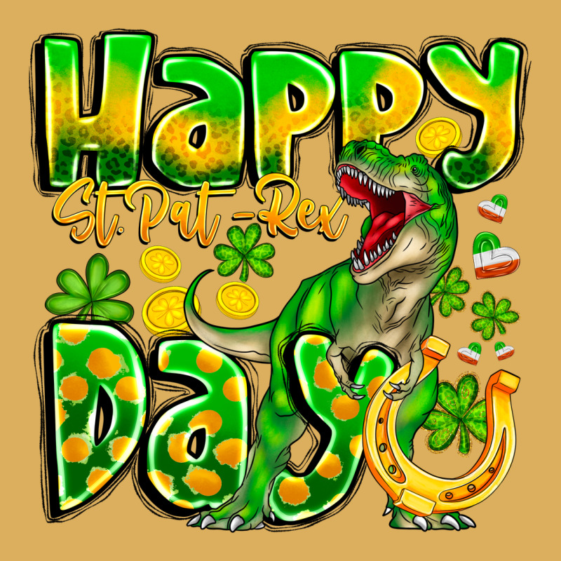 Happy St Patricks Rex Day Premium Hoodie by CowhideDigitalArt | Teevron