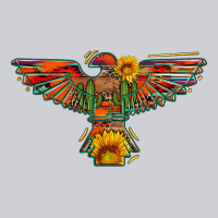 Thunderbird  Wild Soul With Sunflower Serape Aztec Heavyweight Sweatshirt | Teevron