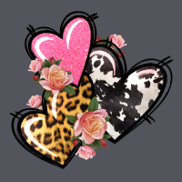 Pink Glitter Leopard Cowhide Hearts Valentine's Vintage Hoodie | Teevron