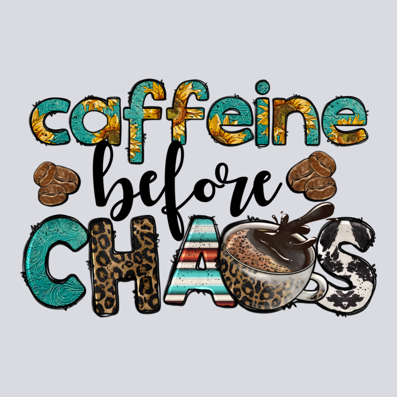Western Caffeine Before Chaos Zipper Hoodie by BarkalooDesign | Teevron