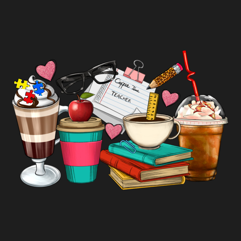 Teacher Coffee Cups Classic Tee by Artiststas | Teevron