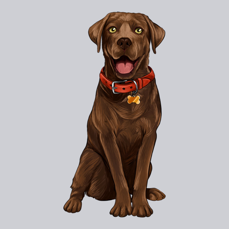 Chocolate Lab Labrador Retriever Heavyweight Sweatshirt by Artiststas | Teevron