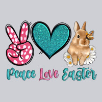 Peace Love Easter With Bunny And Butterfly Heavyweight Sweatshirt | Teevron