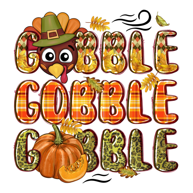 Gobble Gobble Turkey Thanksgiving Premium Tee by NancyCooperArtShop | Teevron