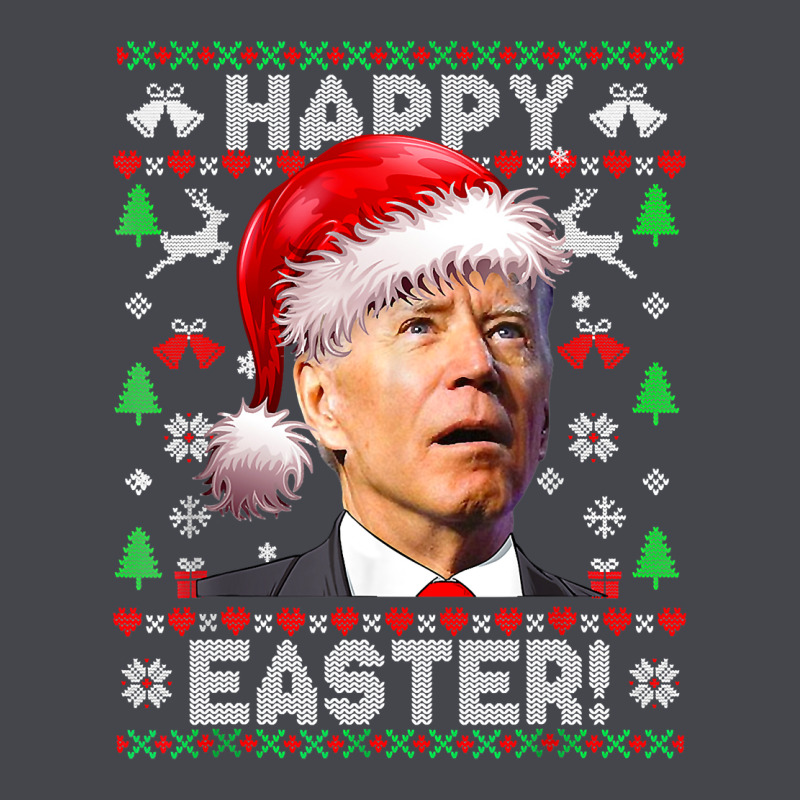 Santa Joe Biden Happy Easter Ugly Christmas Classic Tee by maiPhamDesign | Teevron