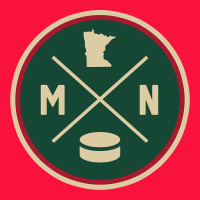 Classic Minnesota Hockey Mn Outline Pullover Hoodie Classic Tee | Teevron