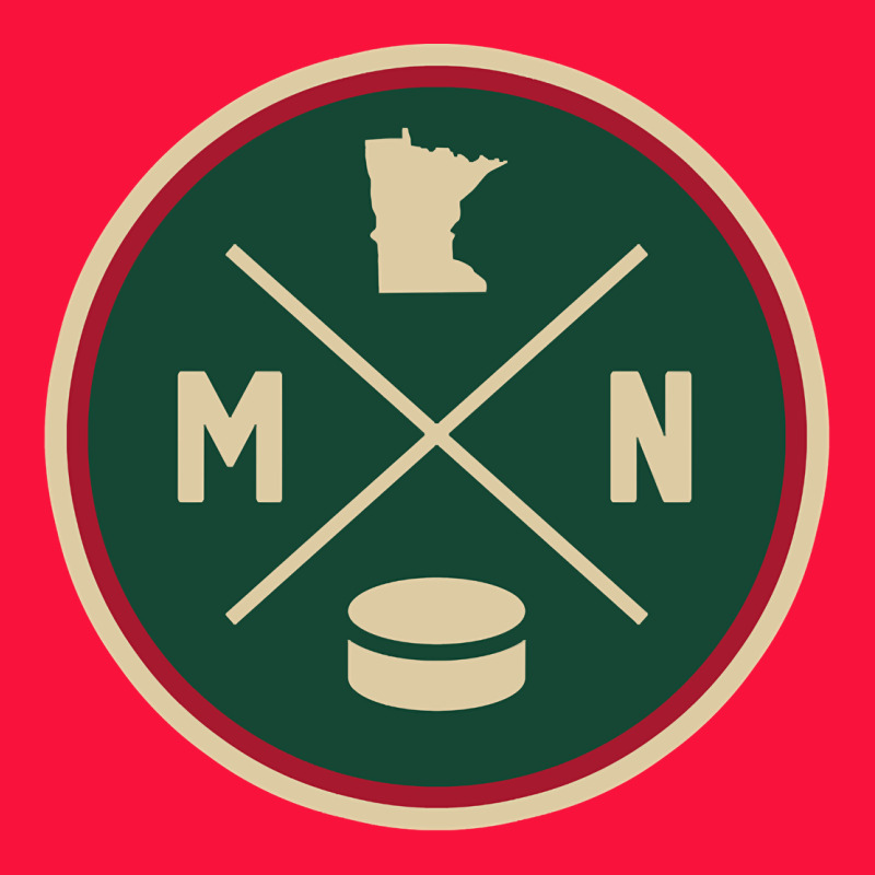 Classic Minnesota Hockey Mn Outline Pullover Hoodie Classic Tee by maiPhamDesign | Teevron