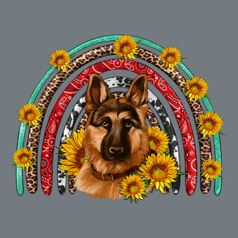 German Shepherd Rainbow Heavyweight Sweatshirt by Artiststas | Teevron