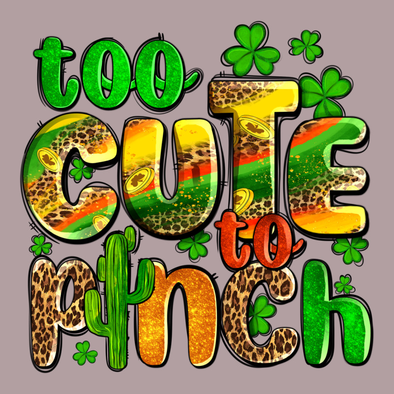 St. Patrick's Too Cute To Pinch Vintage Hoodie by OliviaCreatesArt | Teevron