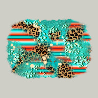 Leopard Turquoise Glitter Background Heavyweight Hoodie | Teevron