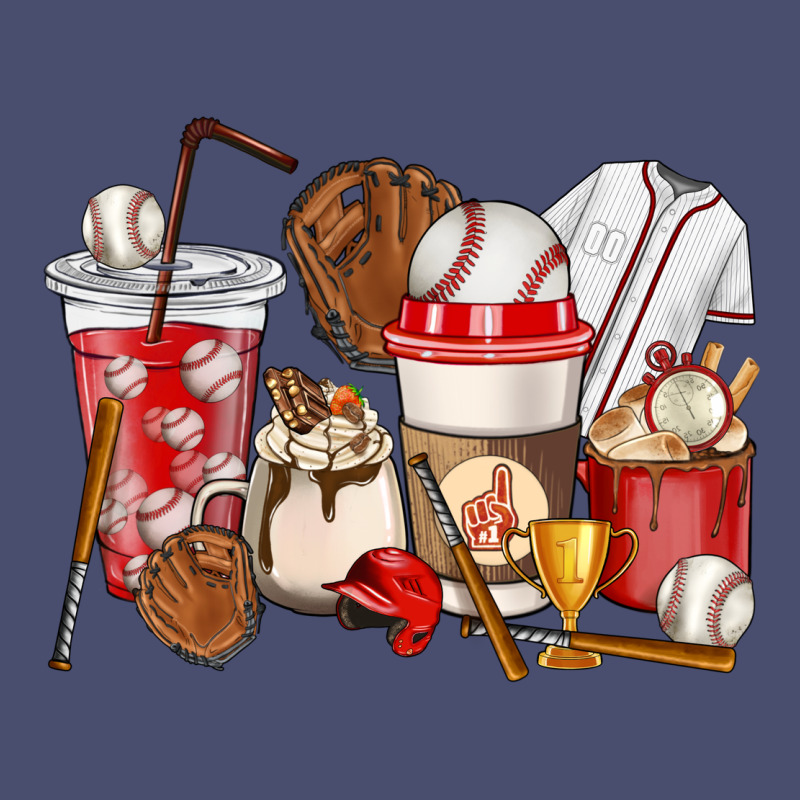 Baseball Coffee Cups Vintage Tee by HowdyJamesFarm | Teevron