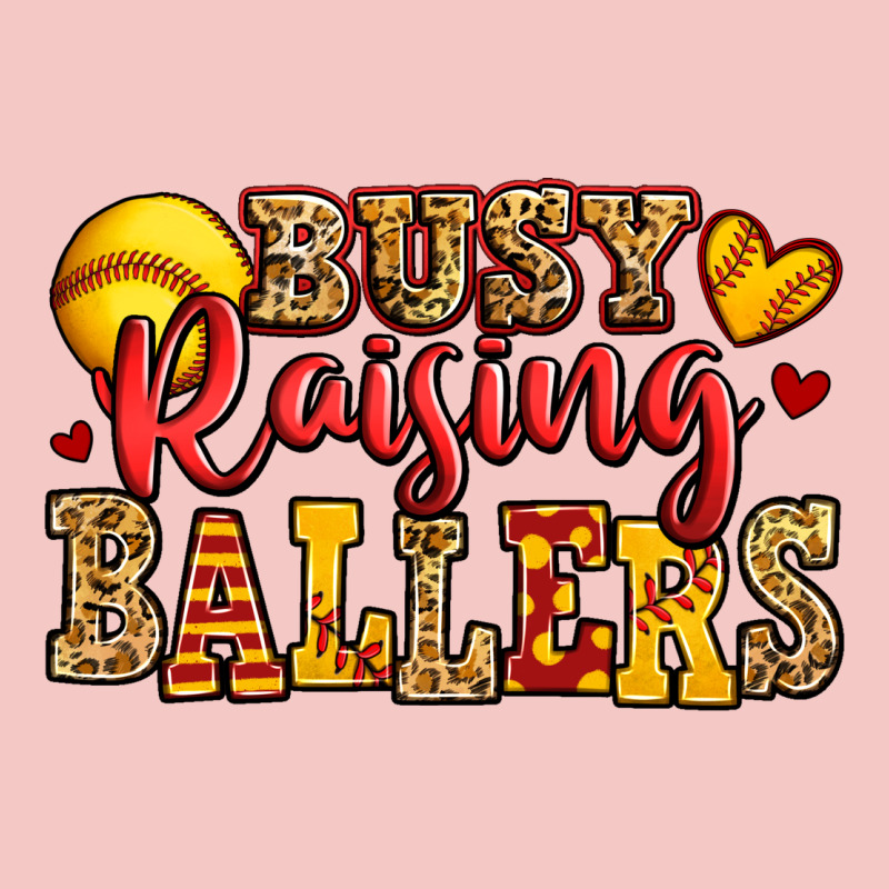 Busy Raising Ballers Softball Urban Heavy Tee by Jasminsmagicworld | Teevron