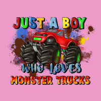 Just A Boy Who Loves Monster Trucks Urban Hoodie | Teevron