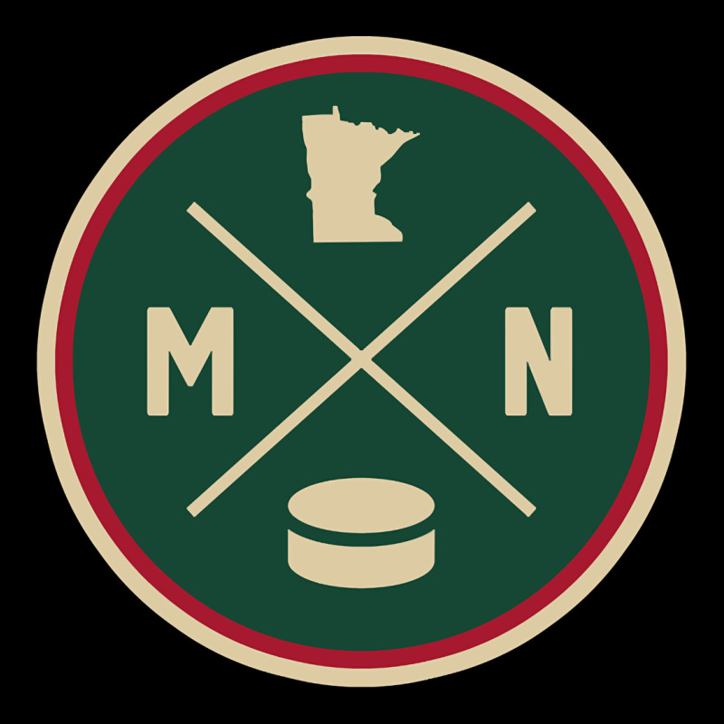 Classic Minnesota Hockey Mn Outline Pullover Hoodie Heavy Core Tee by maiPhamDesign | Teevron