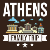 Athens Greece City Trip Skyline Map Travel Heavy Core Tee | Teevron