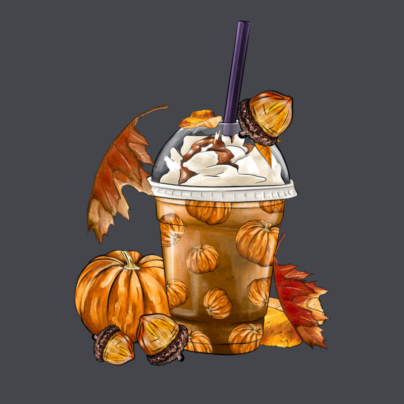 Pumpkin Spice Coffee Long Sleeve Tee by FaDigitalArtStudio | Teevron