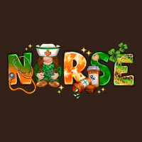 St Patricks Day Nurse With Gnome Heavy Core Tee | Teevron