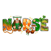 st patricks day nurse with gnome | Teevron