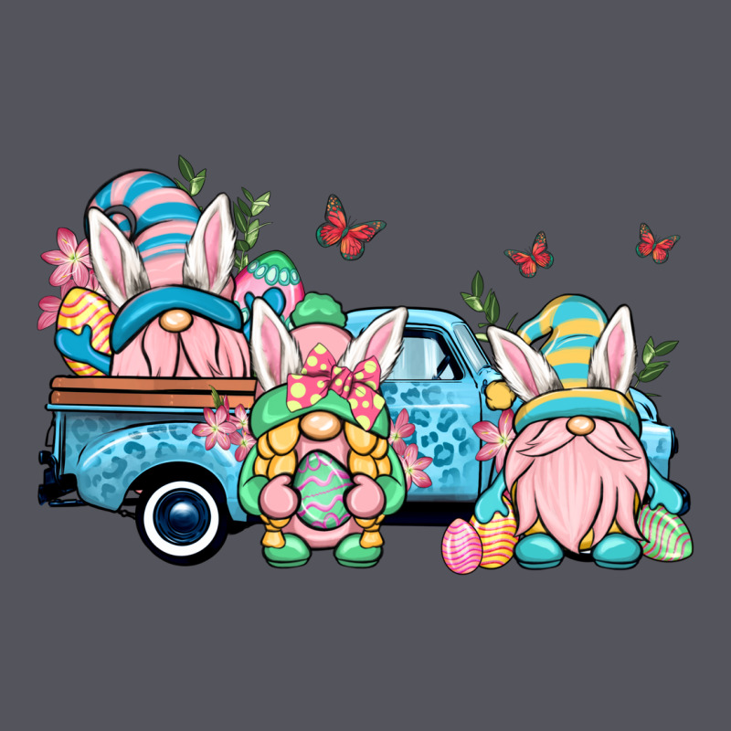 Easter Gnomes Truck Vintage Hoodie by OliviaCreatesArt | Teevron