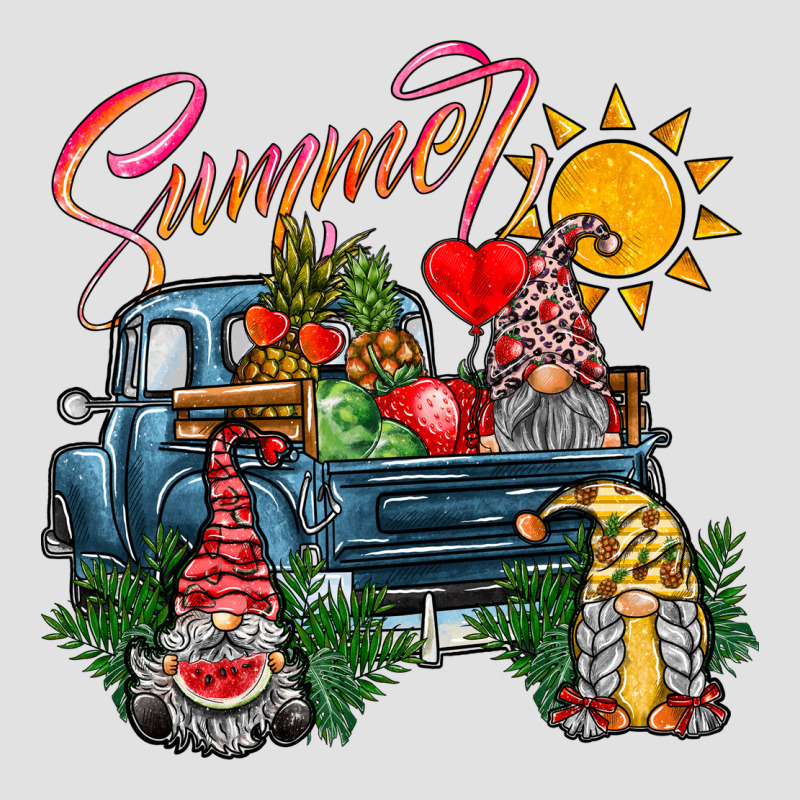 Summer Gnomes  Truck Premium Hoodie by CowhideDigitalArt | Teevron