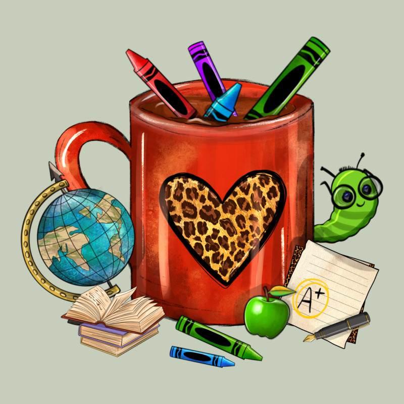 Teacher Crayons Coffee Mug Long Sleeve Tee by FaDigitalArtStudio | Teevron