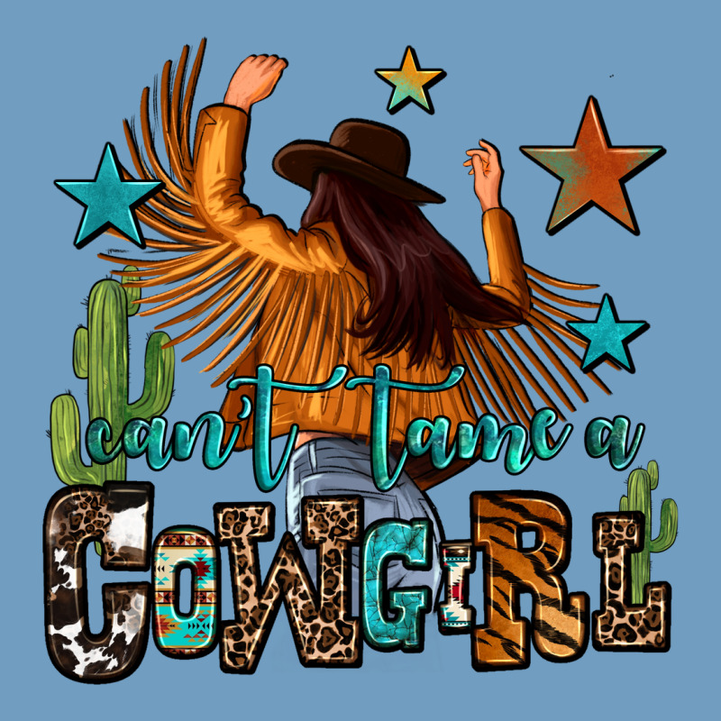 Can't Tame A Cowgirl Urban Heavy Tee by OliviaCreatesArt | Teevron