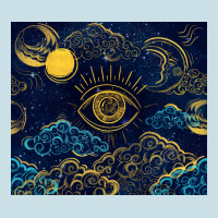Evil Eye Moon Ladies Tee | Teevron