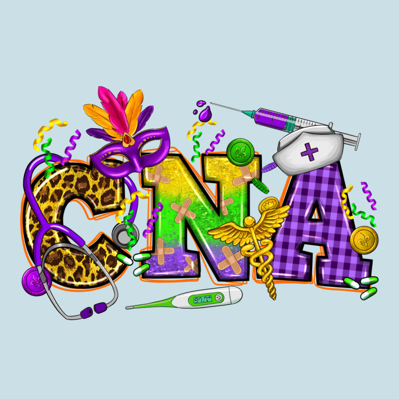 Mardi Gras Cna Nurse Ladies Tee by HowdyJamesFarm | Teevron