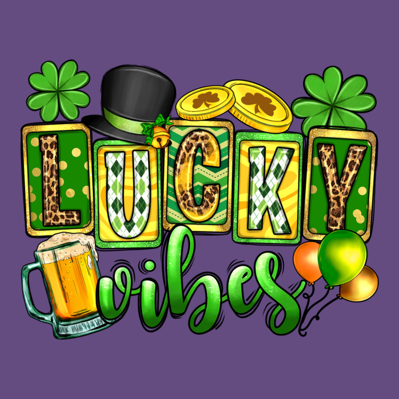 St. Patrick's Lucky Vibes Vintage Hoodie by OliviaCreatesArt | Teevron