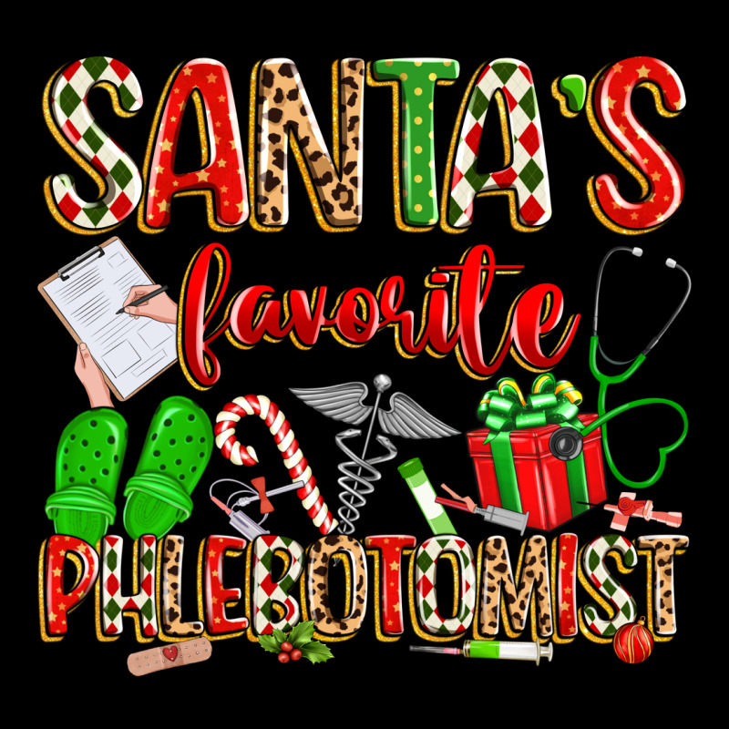 Santa's Favorite Phlebotomist Heavy Core Tee by texasbilliewilder | Teevron